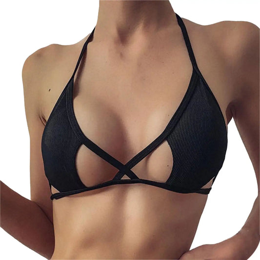 Elegant Maternity Swimsuit Triangle Bikini