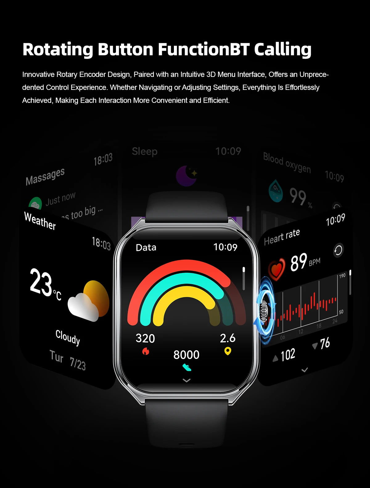 Ultra Thin Sports Activity Tracker, Rastreador Actividad Deportiva Ultra Delgado