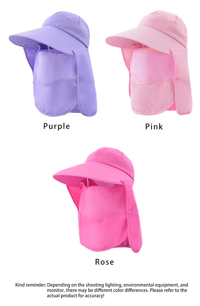 Premium Foldable Sun Hat Large Brim