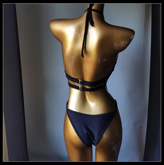 Luxury Diamond Crystal Bikini Set
