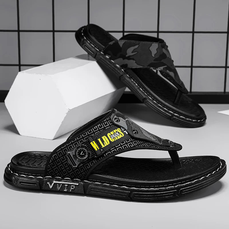 FlexStep Premium Slippers Chanclas Premium Hombres