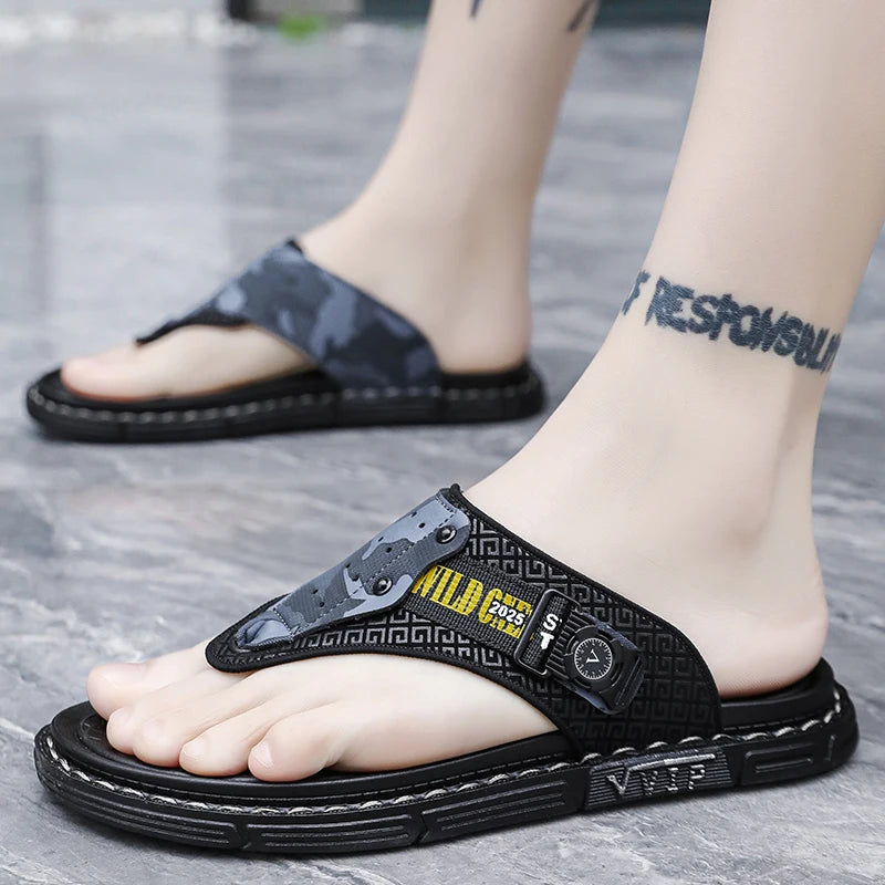FlexStep Premium Slippers Chanclas Premium Hombres