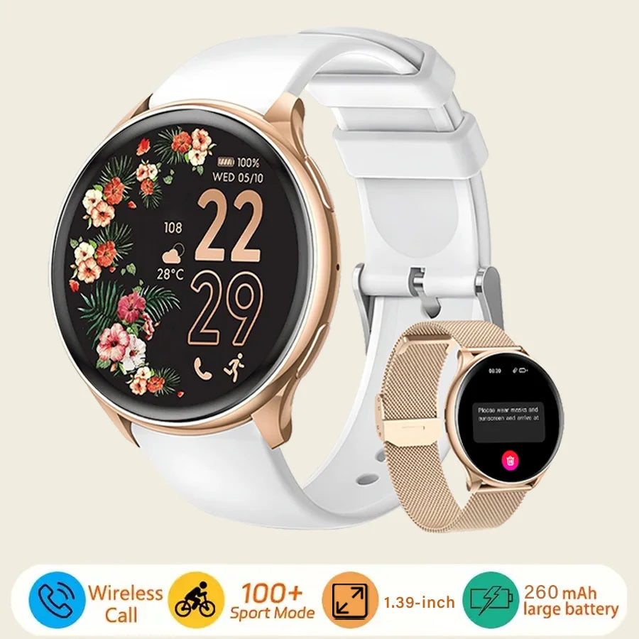 Women Smart Watch Always Display, Reloj Inteligente Mujeres Pantalla Siempre