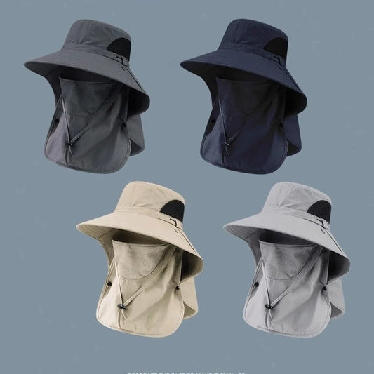 Professional Quick-Dry Fishing Hat Face Cover