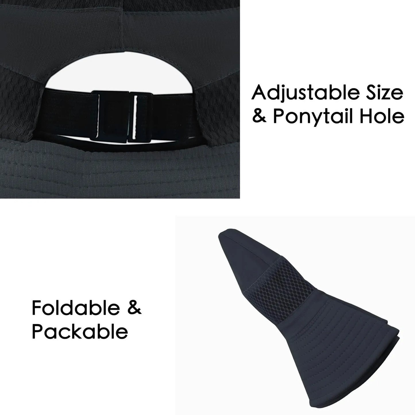 Women's Face Cover Hat Sombrero Protección