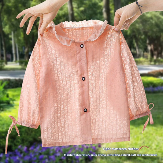 Lightweight Kids UV Protection Hooded Jacket