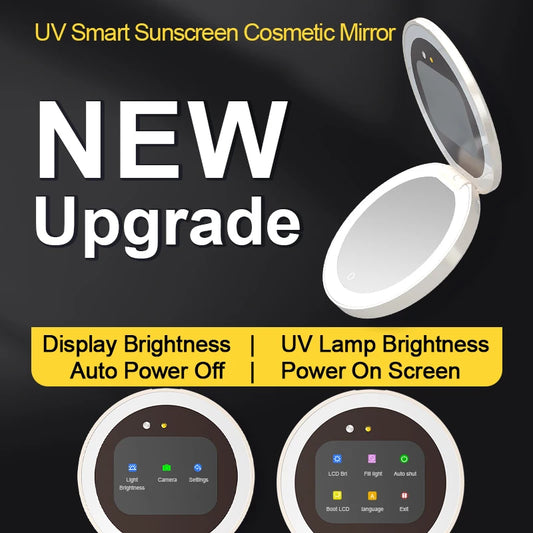 Professional TENGMIR UV Sunscreen Testing Mirror