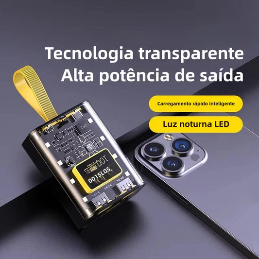 Compact Mini Mecha Power Bank 10000mAh