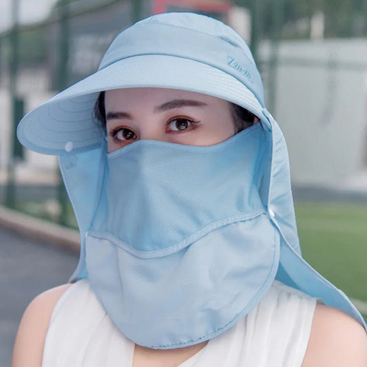 Premium Foldable Sun Hat Large Brim