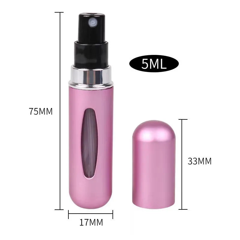 5ml Perfume Bottle: Portable Refill Travel Atomize