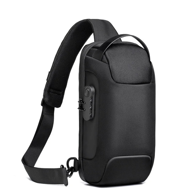 Executive Crossbody Sling Backpack USB