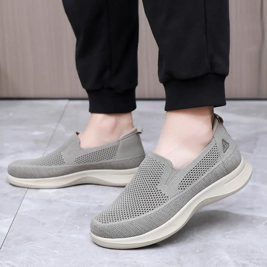 Breathable Slip-On Shoes, Zapatos Sin Cordones Transpirables