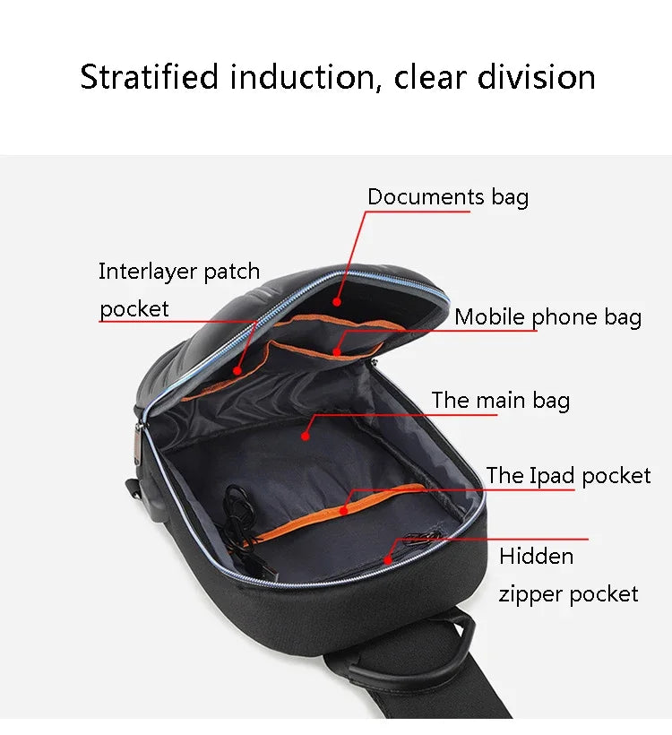 Advanced Travel Sling Bag USB