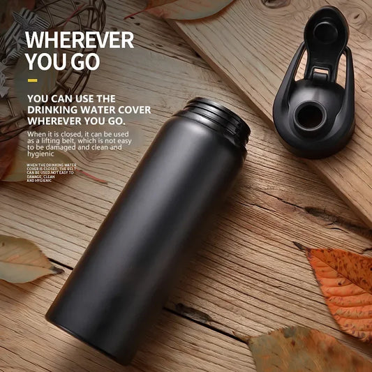 Metal Water Bottle, Botella Agua Metal