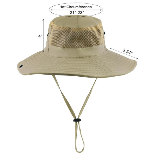 Women's Face Cover Hat Sombrero Protección