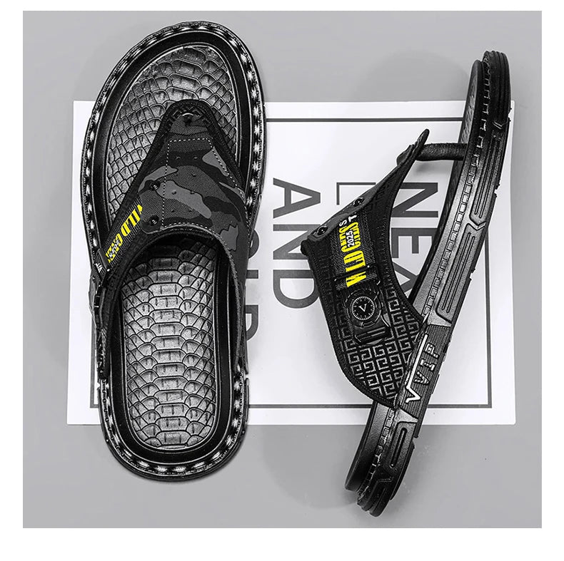 FlexStep Premium Slippers Chanclas Premium Hombres