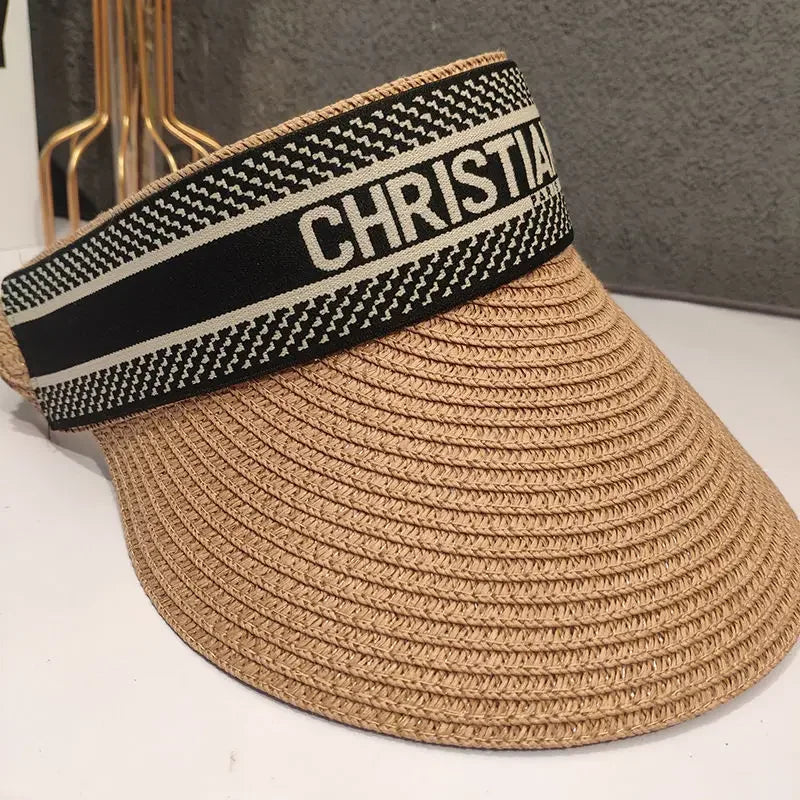 Elegant Beach Straw Hat Sombrero Paja