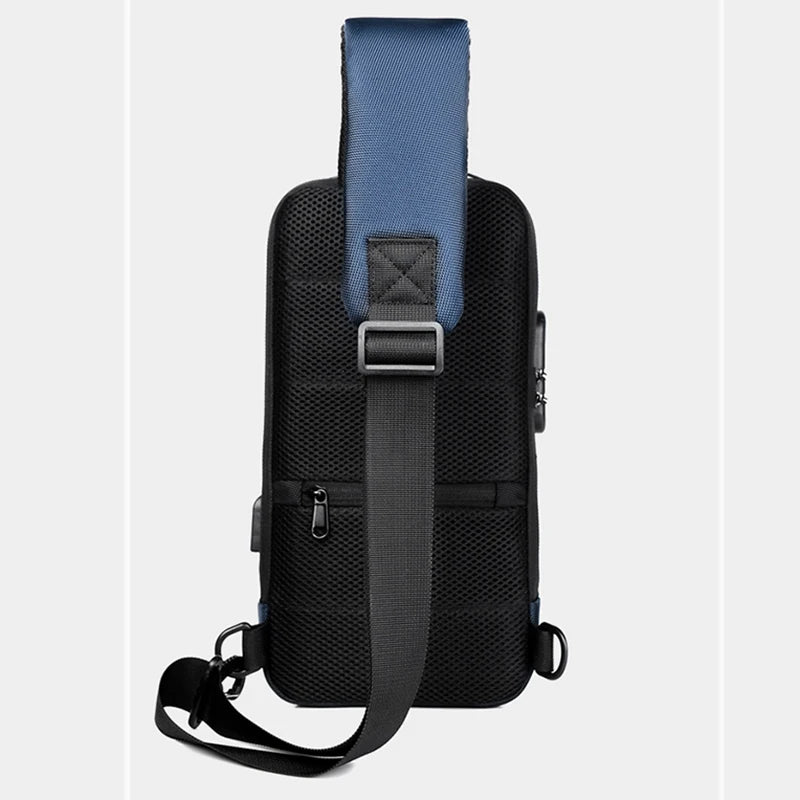 Executive Crossbody Sling Backpack USB