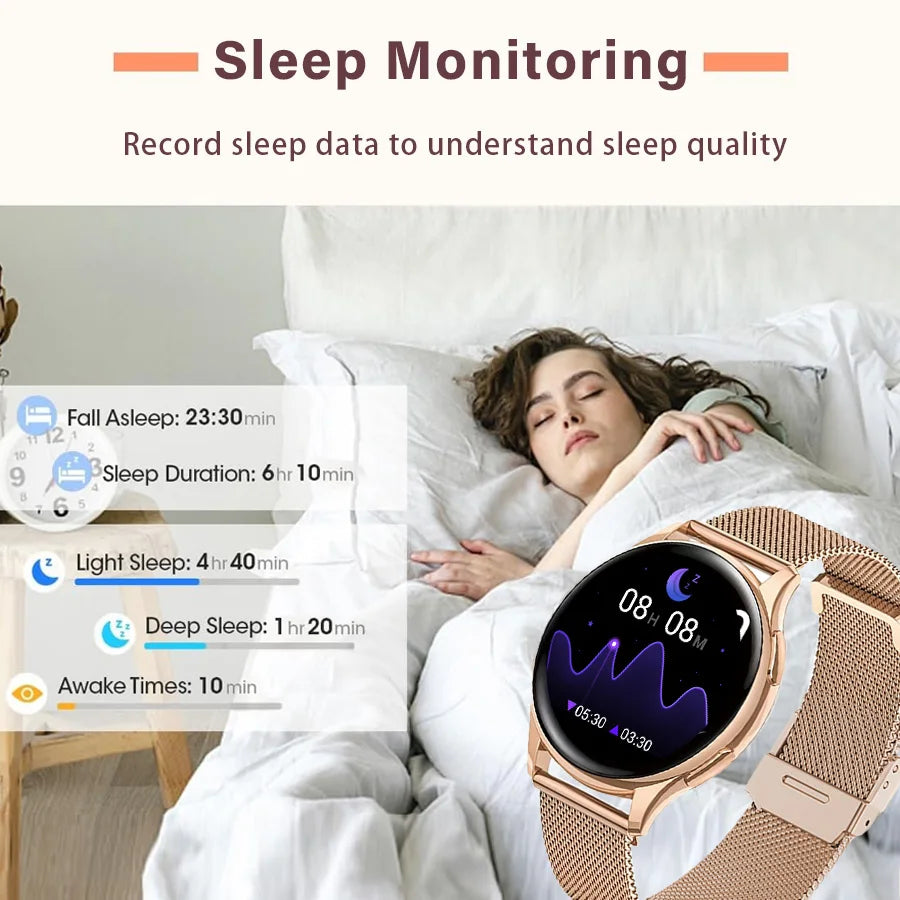 Women Smart Watch Always Display, Reloj Inteligente Mujeres Pantalla Siempre