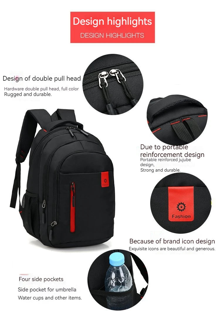 Ergonomic Student Travel Backpack Large