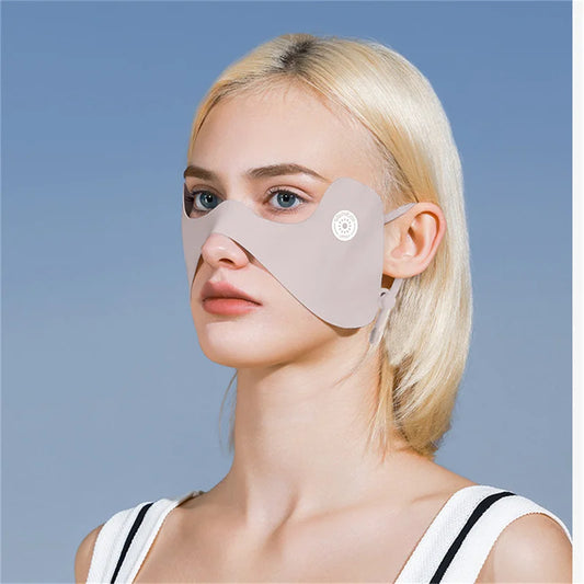 Breathable Ice Silk UV Face Cover