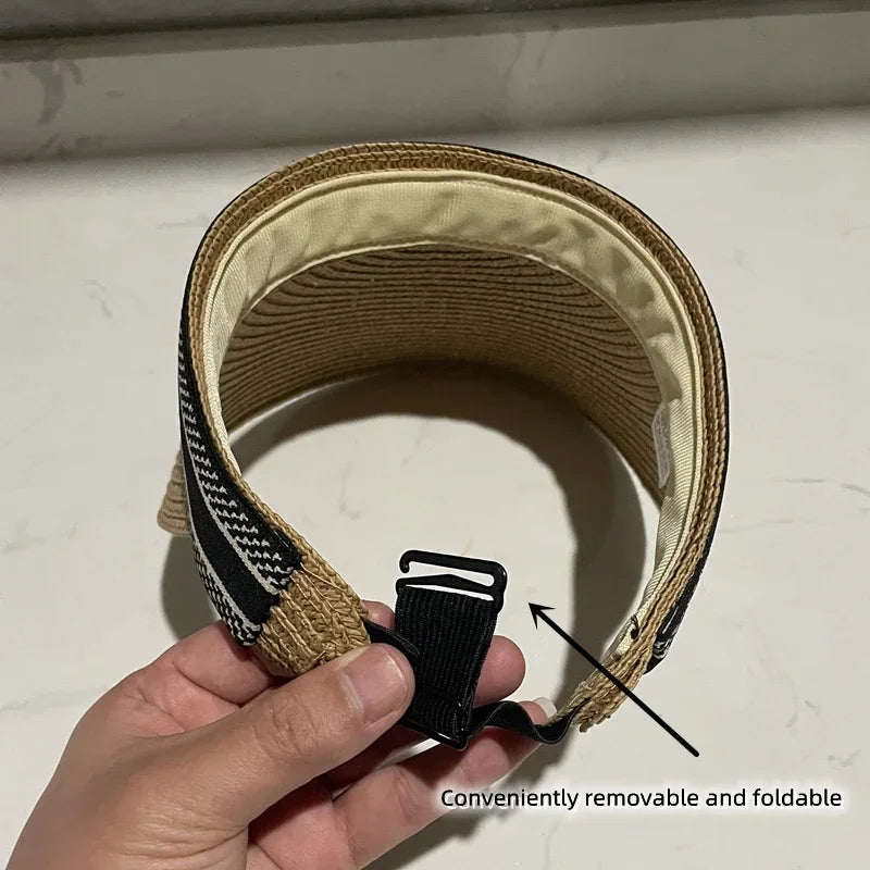 Elegant Beach Straw Hat Sombrero Paja