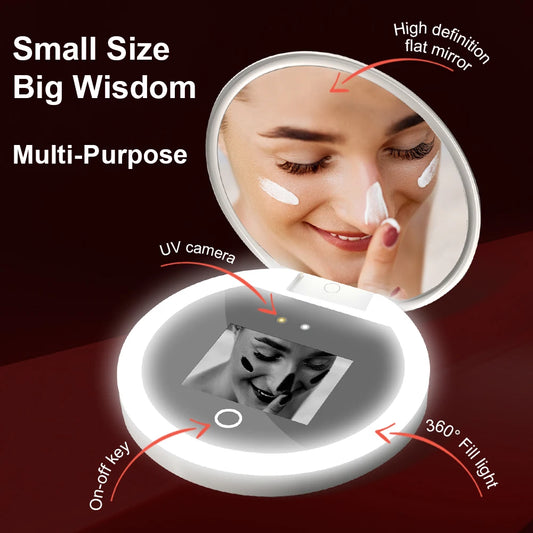 Revolutionary Smart UV Sunscreen Detection Mirror