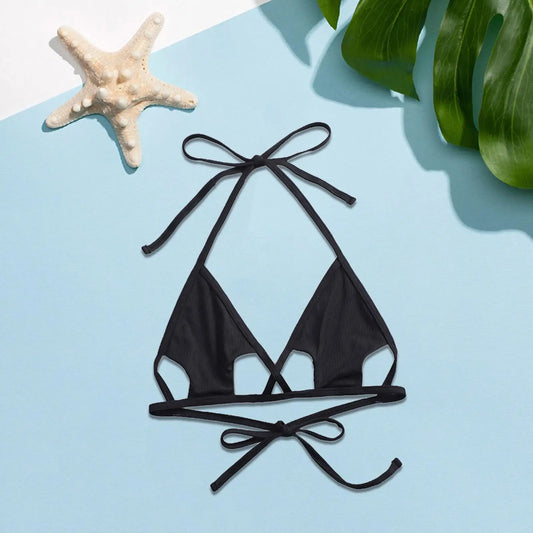 Elegant Maternity Swimsuit Triangle Bikini