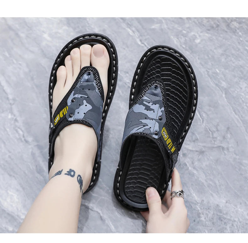 FlexStep Premium Slippers Chanclas Premium Hombres