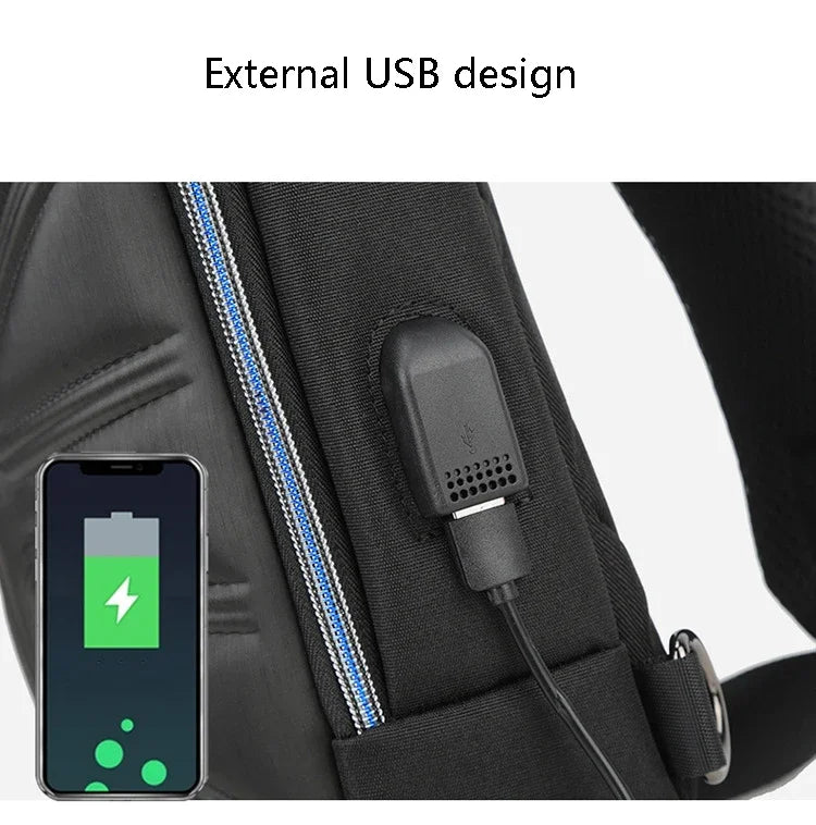 Advanced Travel Sling Bag USB