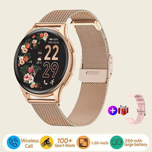 Women Smart Watch Always Display, Reloj Inteligente Mujeres Pantalla Siempre