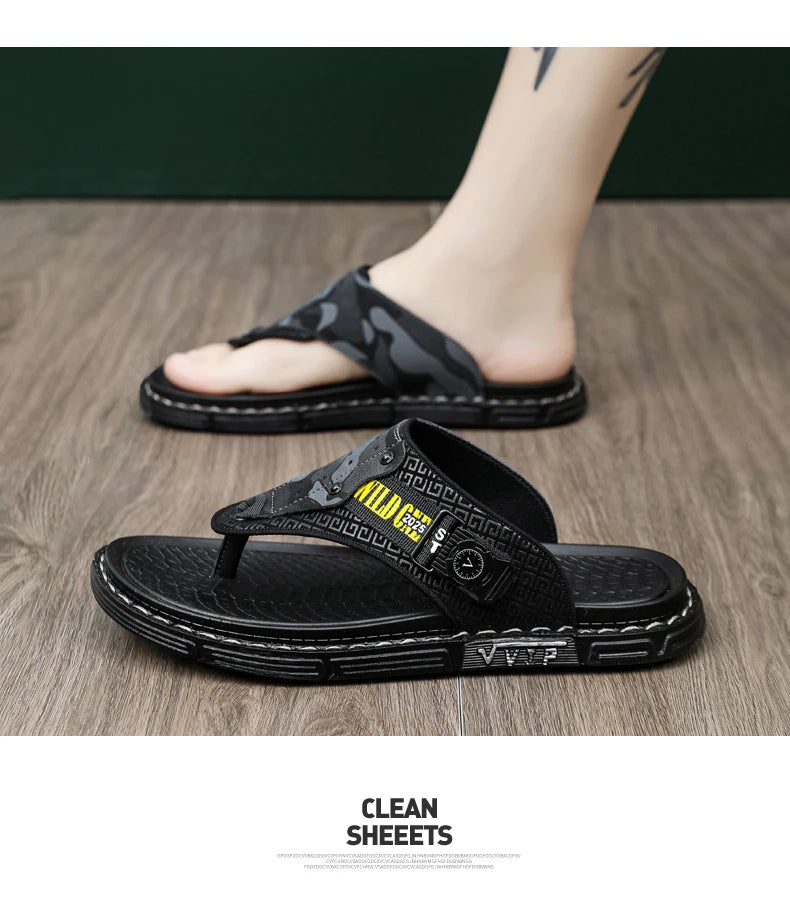 FlexStep Premium Slippers Chanclas Premium Hombres