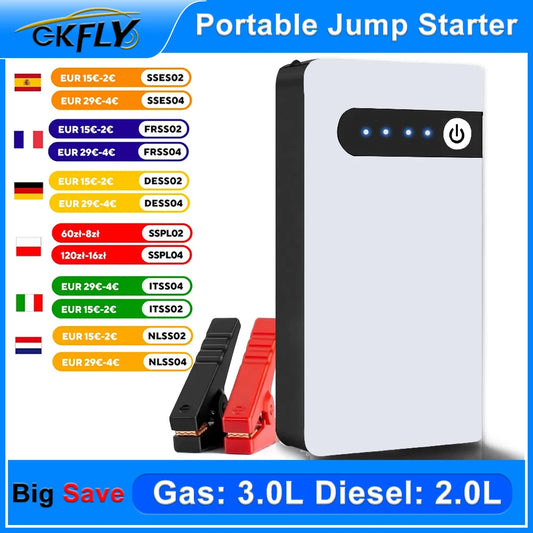 Professional GKFLY Car Jump Starter 12000mAh