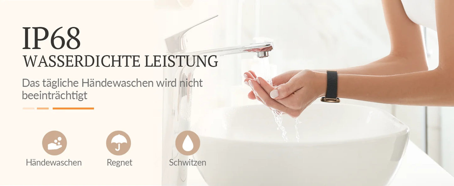 Women Smart Watch Always Display, Reloj Inteligente Mujeres Pantalla Siempre