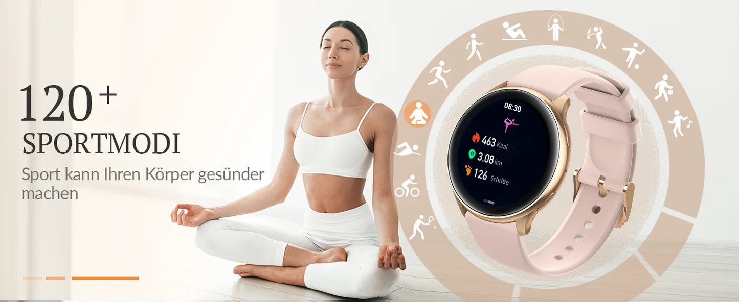 Women Smart Watch Always Display, Reloj Inteligente Mujeres Pantalla Siempre
