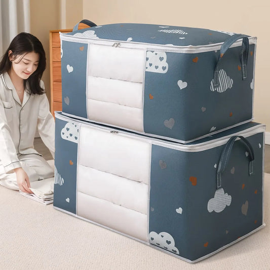 Foldable Storage Bag – Bedding Organizer