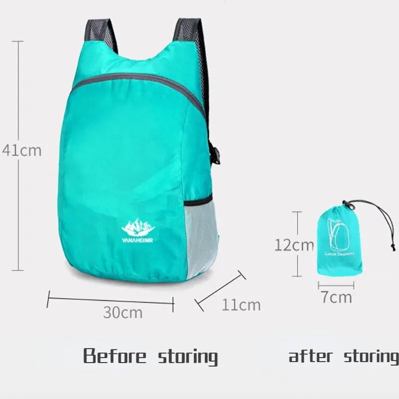 Ultralight Foldable Travel Backpack Waterproof