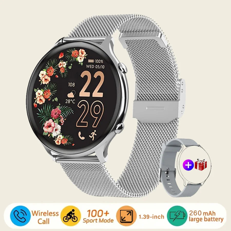 Women Smart Watch Always Display, Reloj Inteligente Mujeres Pantalla Siempre