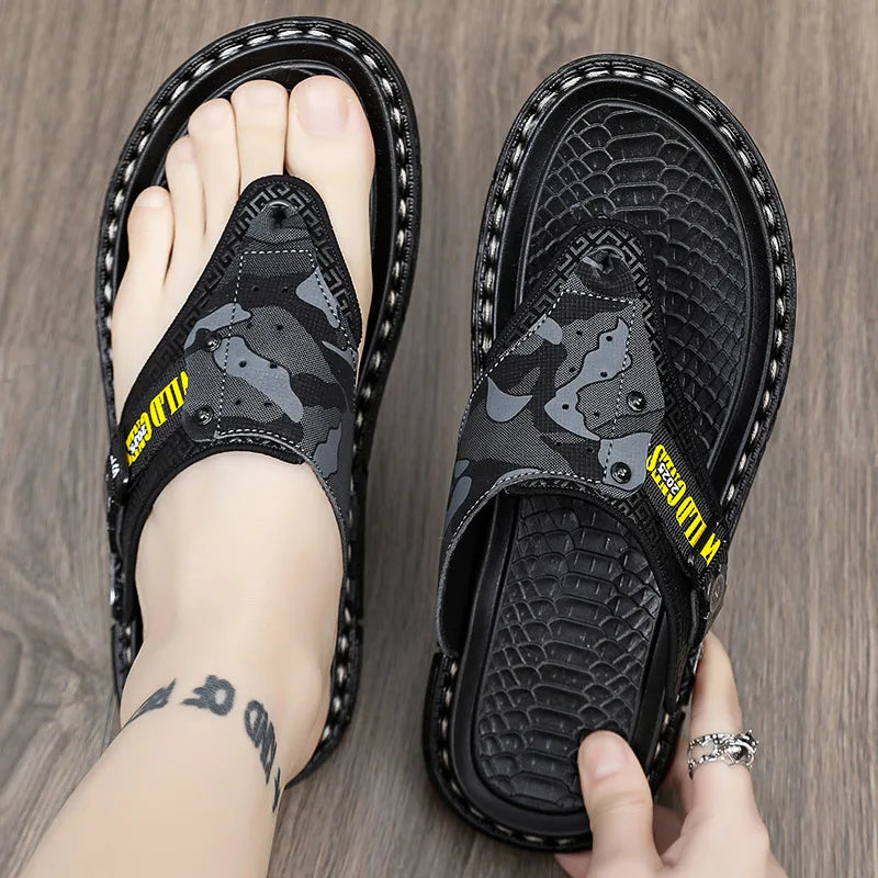 FlexStep Premium Slippers Chanclas Premium Hombres