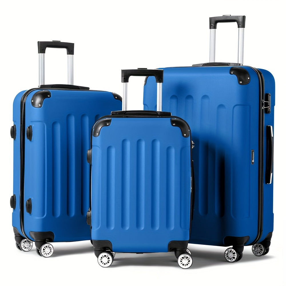 Durable 3-Piece Suitcase Set, Juego 3 Maletas Duraderas