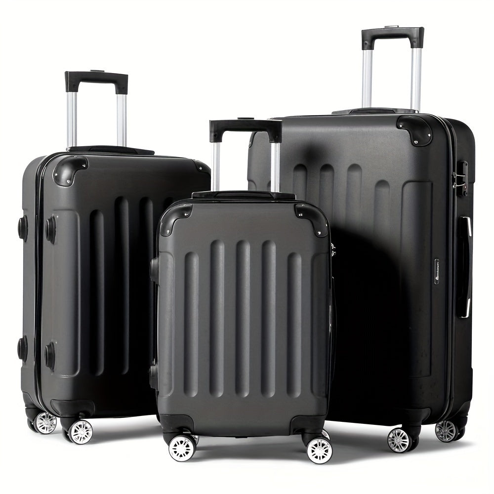 Durable 3-Piece Suitcase Set, Juego 3 Maletas Duraderas