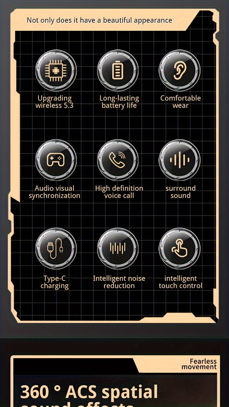 Aptkdoe Open-Ear Earbuds Auriculares Oído Abierto