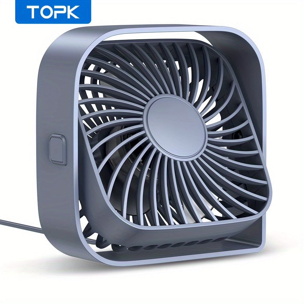 Silent USB Desk Fan 3-Speed