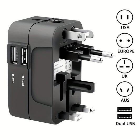 All-in-One Travel Adapter Adaptador Todo-en-Uno