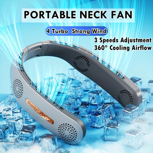 Innovative Bladeless Neck Fan Rechargeable
