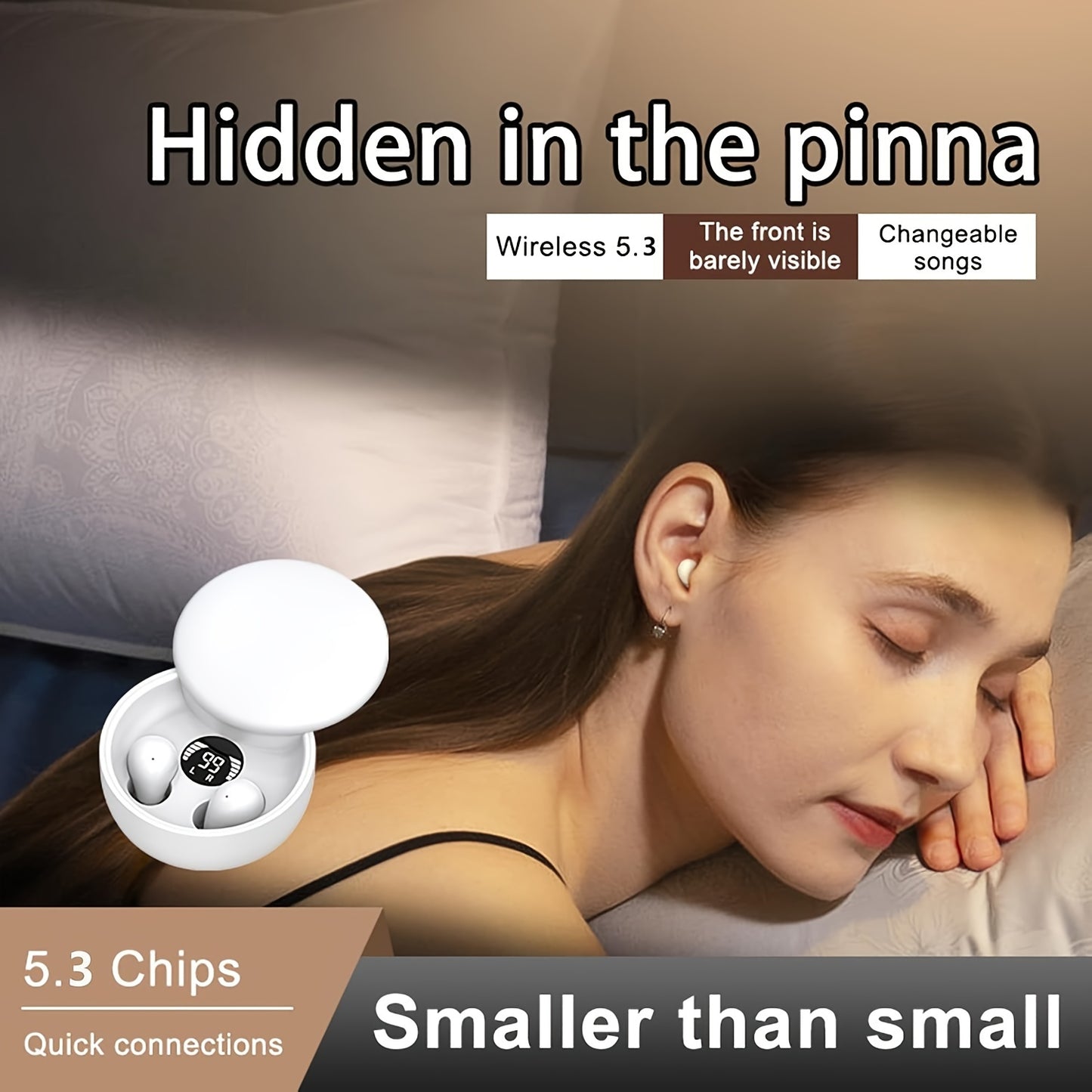 Mini Invisible Earbuds Auriculares Mini Invisibles