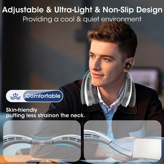 Innovative Bladeless Neck Fan Rechargeable