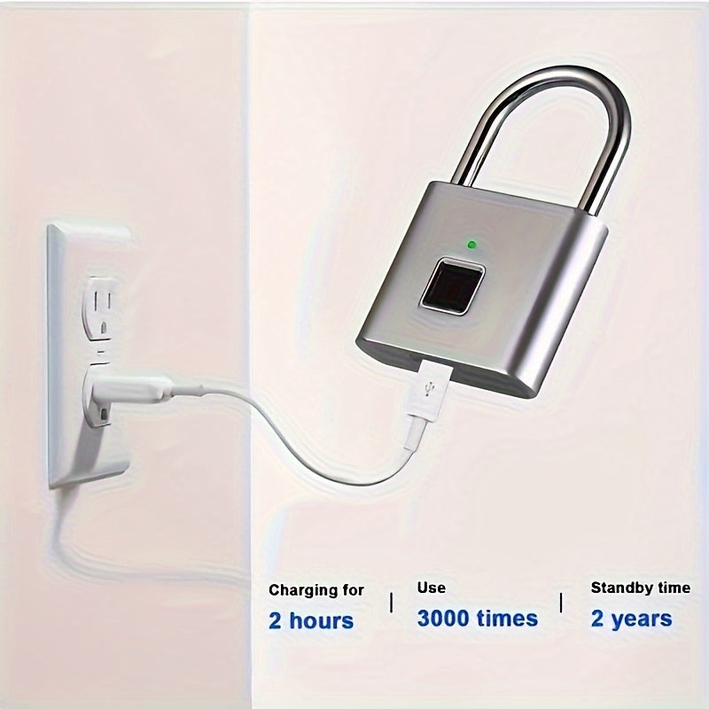 Smart Fingerprint Padlock Candado Huella Digital