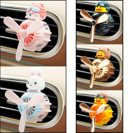 Adorable Pilot Duck Car Air Freshener
