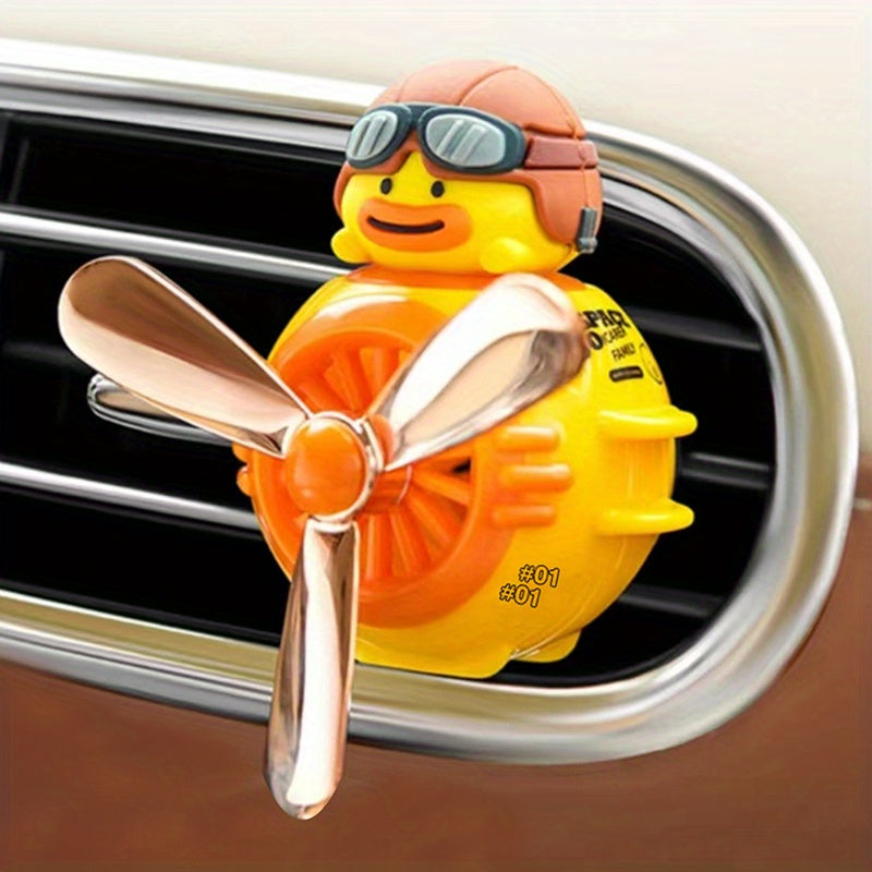 Adorable Pilot Duck Car Air Freshener